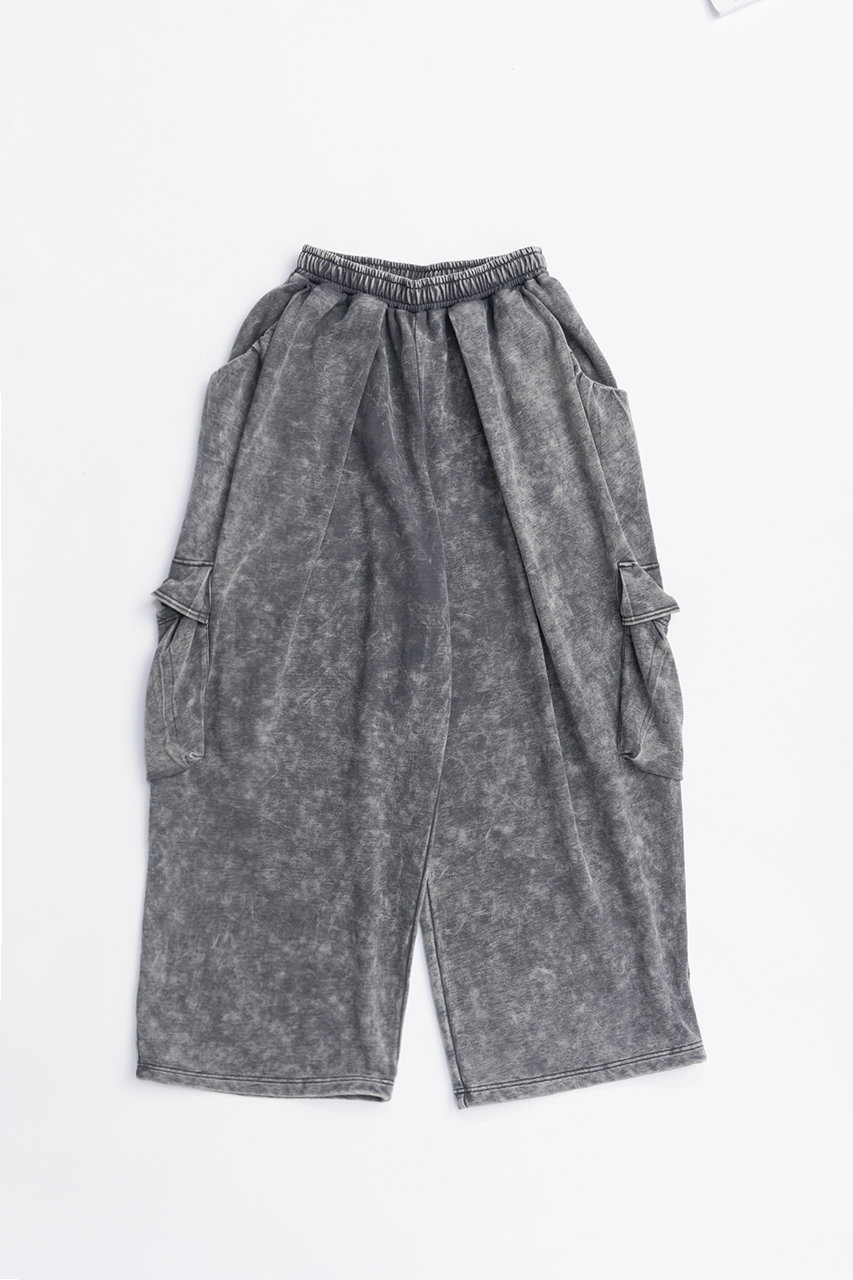 PRANK PROJECT スウェットカーゴパンツ / Sweat Cargo Pants (C.GRY(チャコールグレー), 38) プランク プロジェクト ELLE SHOP PRANK PROJECT スウェットカーゴパンツ / Sweat Cargo Pants (C.GRY(チャコールグレー), 38) プランク プロジェクト ELLE SHOP