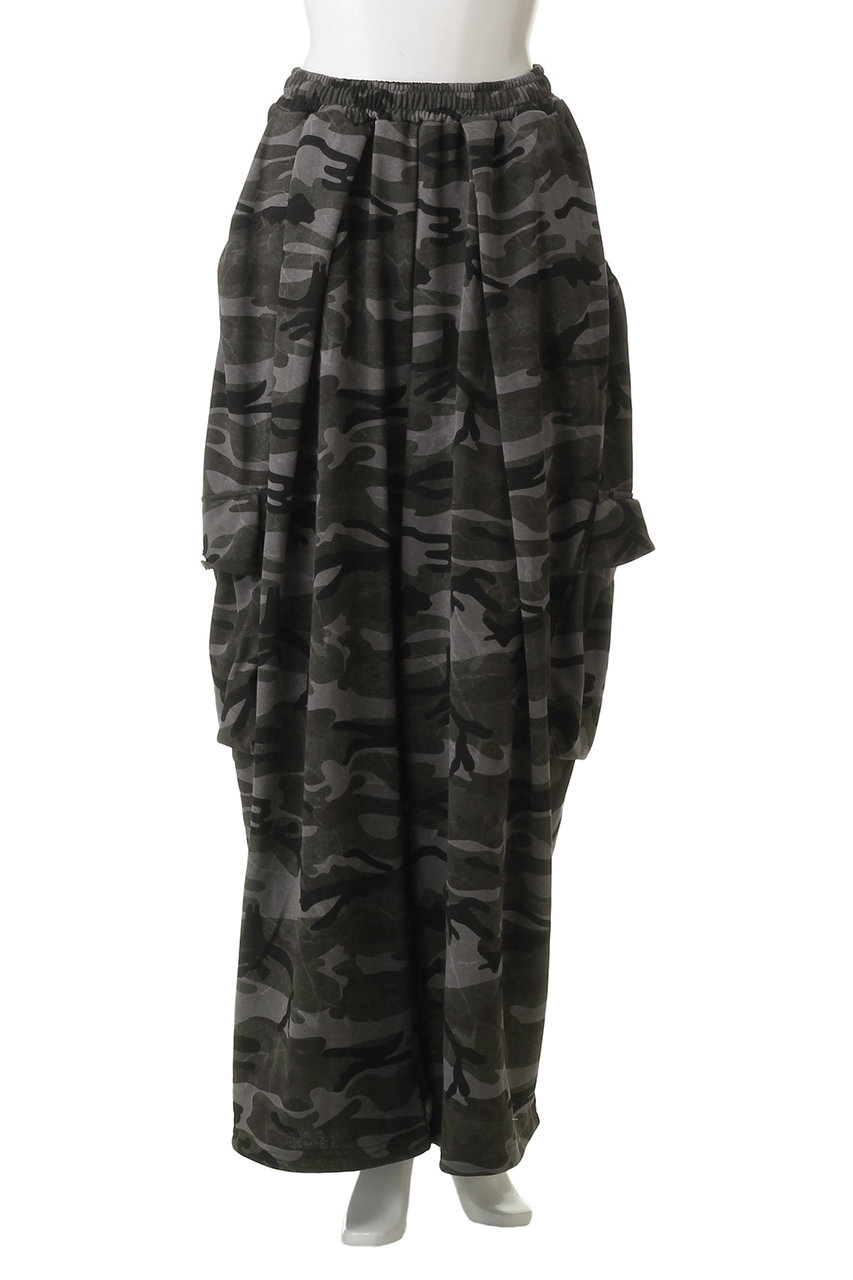 プランクプロジェクト Camo Barrel Leg Cargo Pants PRANK PROJECT(プランク プロジェクト)｜カモバレルレッグカーゴ