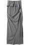 レイヤードアシメドレープスカート / Layered Asymmetrical Draped Skirt プランク プロジェクト/PRANK PROJECT GRY(グレー)