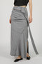レイヤードアシメドレープスカート / Layered Asymmetrical Draped Skirt プランク プロジェクト/PRANK PROJECT