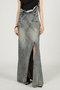 スカルプテッドデニムマキシスカート / Sculpted Denim Maxi Skirt プランク プロジェクト/PRANK PROJECT