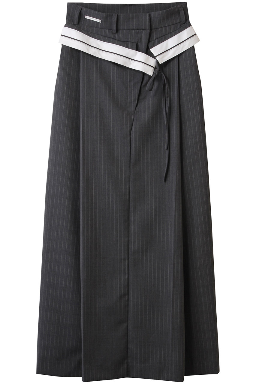 PRANK PROJECT ディープタックスーチングスカート / Deep Tuck Suiting Skirt (GRY(グレー), 36) プランク プロジェクト ELLE SHOP PRANK PROJECT ディープタックスーチングスカート / Deep Tuck Suiting Skirt (GRY(グレー), 36) プランク プロジェクト ELLE SHOP