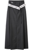 ディープタックスーチングスカート / Deep Tuck Suiting Skirt