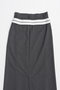 ディープタックスーチングスカート / Deep Tuck Suiting Skirt プランク プロジェクト/PRANK PROJECT