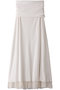 4WAYリブマキシスカート / 4way Ribbed Maxi Skirt プランク プロジェクト/PRANK PROJECT WHT(ホワイト)