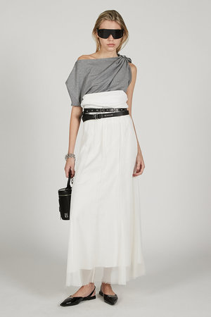 プランク プロジェクト/PRANK PROJECTの4WAYリブマキシスカート / 4way Ribbed Maxi Skirt(110700/110703)