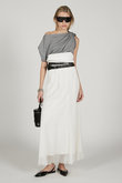 4WAYリブマキシスカート / 4way Ribbed Maxi Skirt
