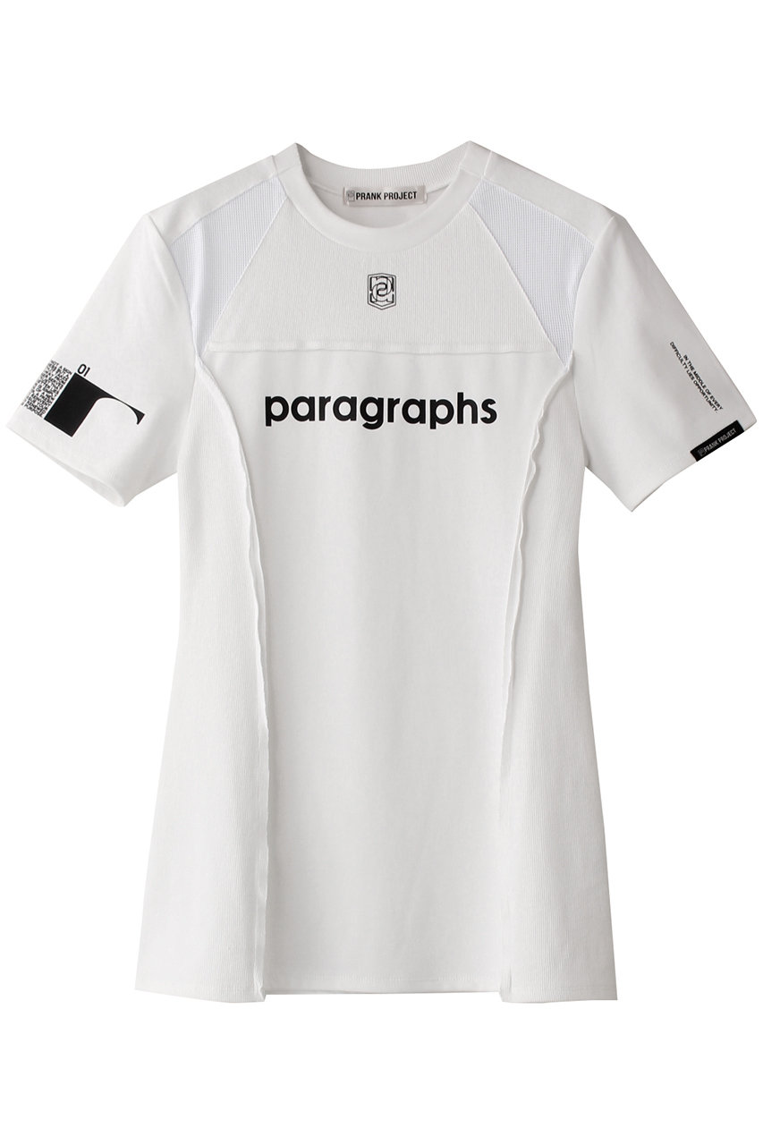 PRANK PROJECT paragraphsロゴチュニック / Paragraphs Logo Tunic (WHT(ホワイト), FREE) プランク プロジェクト ELLE SHOP PRANK PROJECT paragraphsロゴチュニック / Paragraphs Logo Tunic (WHT(ホワイト), FREE) プランク プロジェクト ELLE SHOP