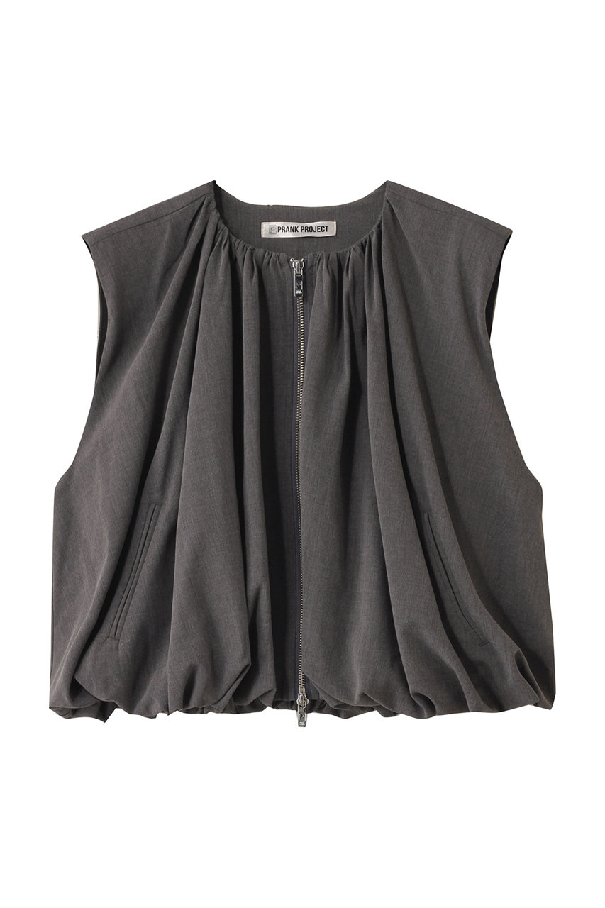 PRANK PROJECT バルーンベスト / Balloon Vest (GRY(グレー), FREE) プランク プロジェクト ELLE SHOP PRANK PROJECT バルーンベスト / Balloon Vest (GRY(グレー), FREE) プランク プロジェクト ELLE SHOP