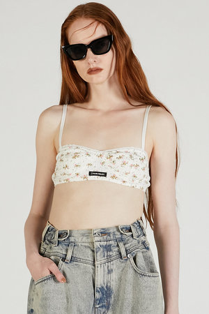 プランクプロジェクト　アイレットレースブラトップ セール】アイレットレースブラトップ / Eyelet lace Bra Top