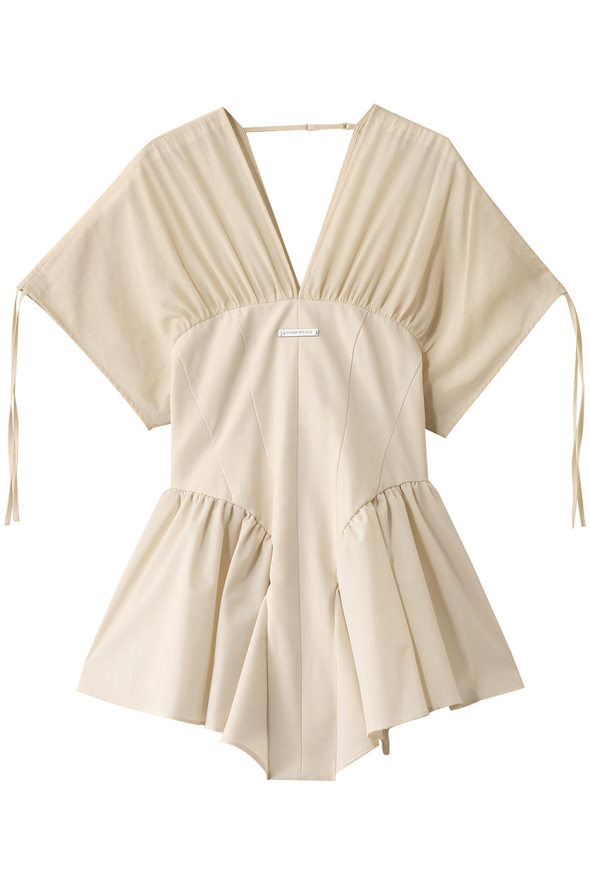 PRANK PROJECT バルーンペプラムチュニック / Balloon Peplum Tunic (IVR(アイボリー), FREE) プランク プロジェクト ELLE SHOP PRANK PROJECT バルーンペプラムチュニック / Balloon Peplum Tunic (IVR(アイボリー), FREE) プランク プロジェクト ELLE SHOP