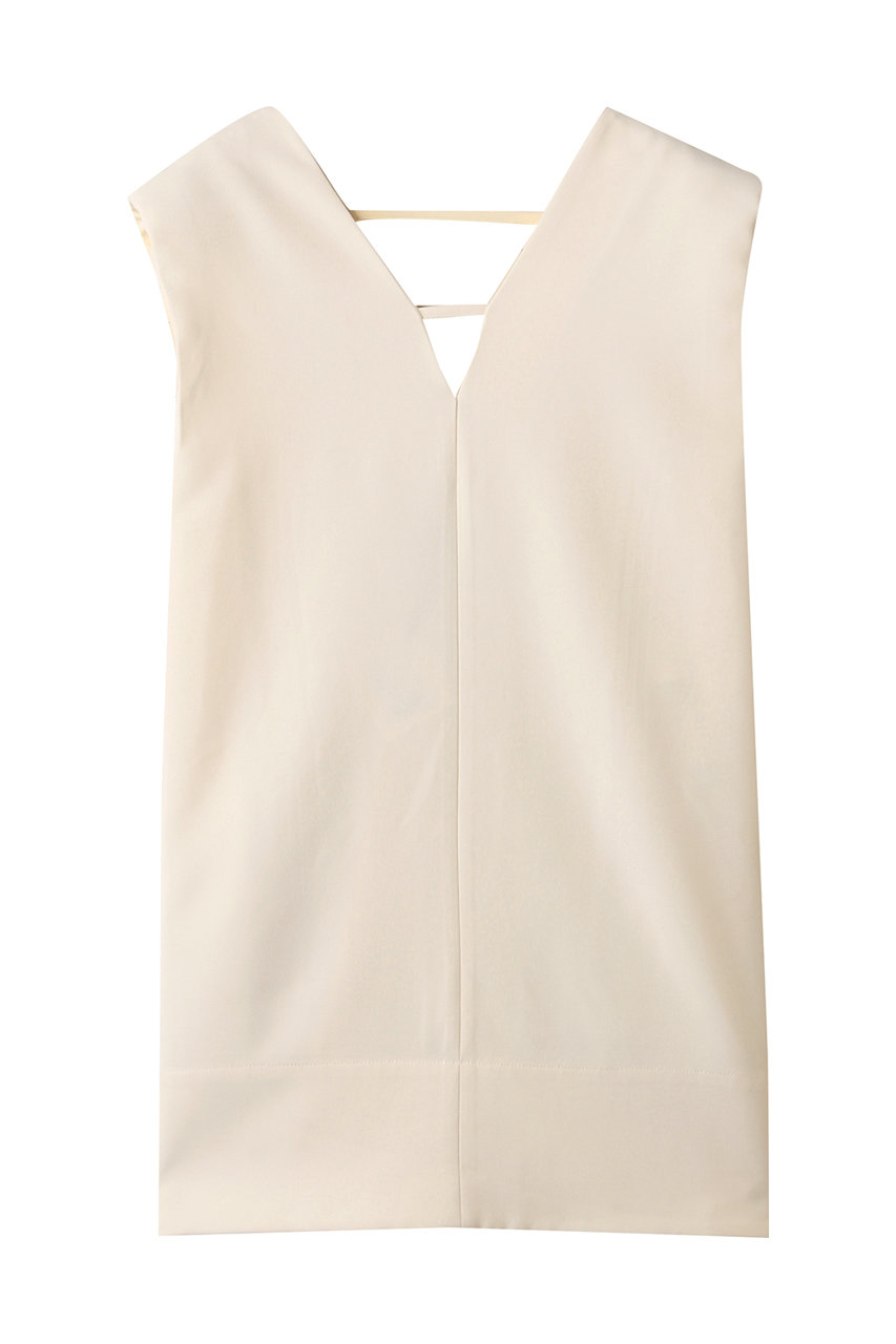 PRANK PROJECT ボクシーVネックトップ / Boxy V Neck Top (IVR(アイボリー), FREE) プランク プロジェクト ELLE SHOP PRANK PROJECT ボクシーVネックトップ / Boxy V Neck Top (IVR(アイボリー), FREE) プランク プロジェクト ELLE SHOP