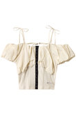 フォルムオフショルブラウス / Form Off Shoulder Blouse