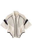 ハーフスリーブメッシュトラックブルゾン / Half Sleeve Mesh Track Jacket