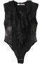 レースフリルボディースーツ / Lace Frill Bodysuit プランク プロジェクト/PRANK PROJECT BLK(ブラック)