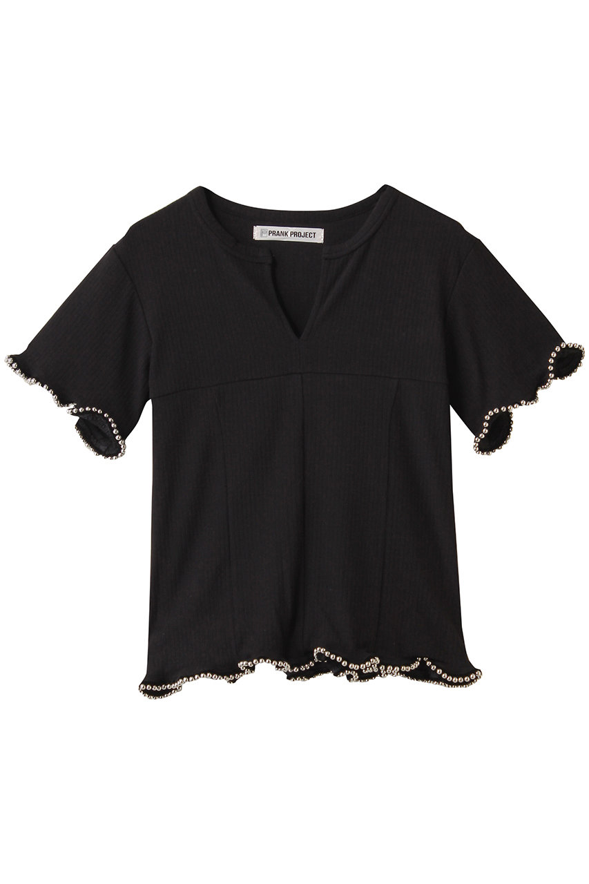 PRANK PROJECT チェーンヘムトップ / Chain Hem Top (BLKブラック), FREE) プランク プロジェクト ELLE SHOP PRANK PROJECT チェーンヘムトップ / Chain Hem Top (BLKブラック), FREE) プランク プロジェクト ELLE SHOP