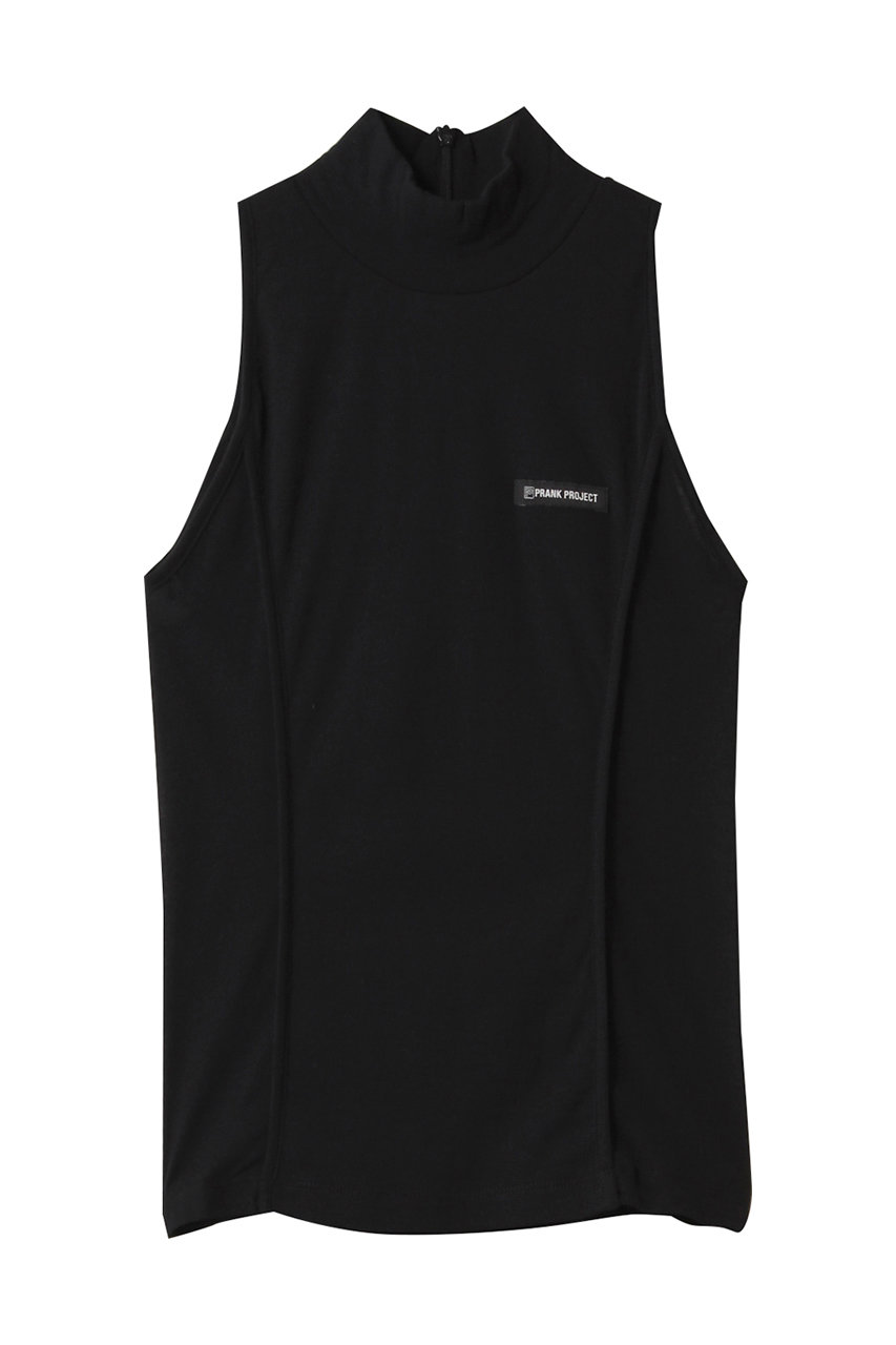 PRANK PROJECT ハイネックアメスリトップ / High Neck American Sleeve Top (BLK(ブラック), FREE) プランク プロジェクト ELLE SHOP PRANK PROJECT ハイネックアメスリトップ / High Neck American Sleeve Top (BLK(ブラック), FREE) プランク プロジェクト ELLE SHOP