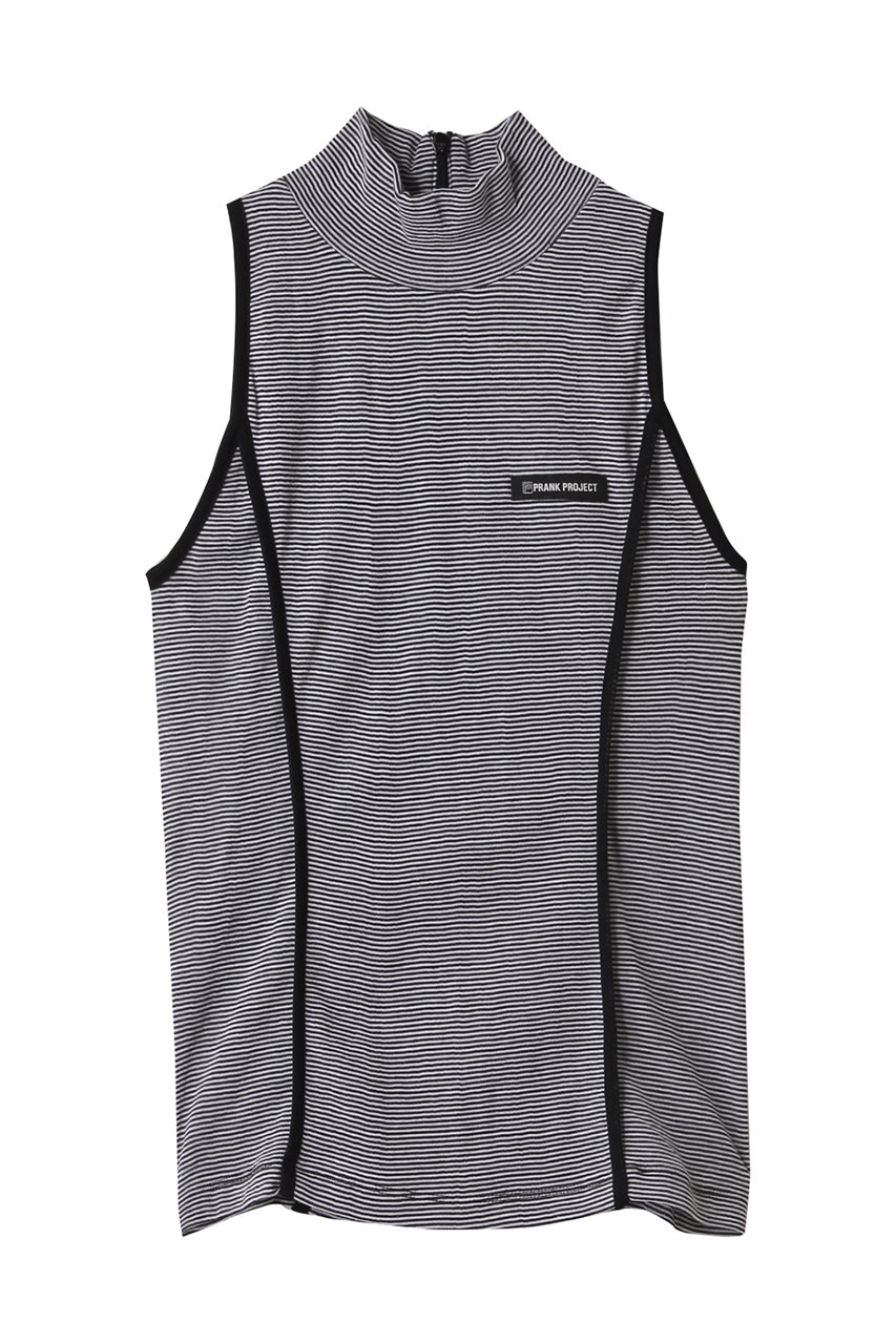 PRANK PROJECT ハイネックアメスリトップ / High Neck American Sleeve Top (MLT(マルチカラー), FREE) プランク プロジェクト ELLE SHOP PRANK PROJECT ハイネックアメスリトップ / High Neck American Sleeve Top (MLT(マルチカラー), FREE) プランク プロジェクト ELLE SHOP