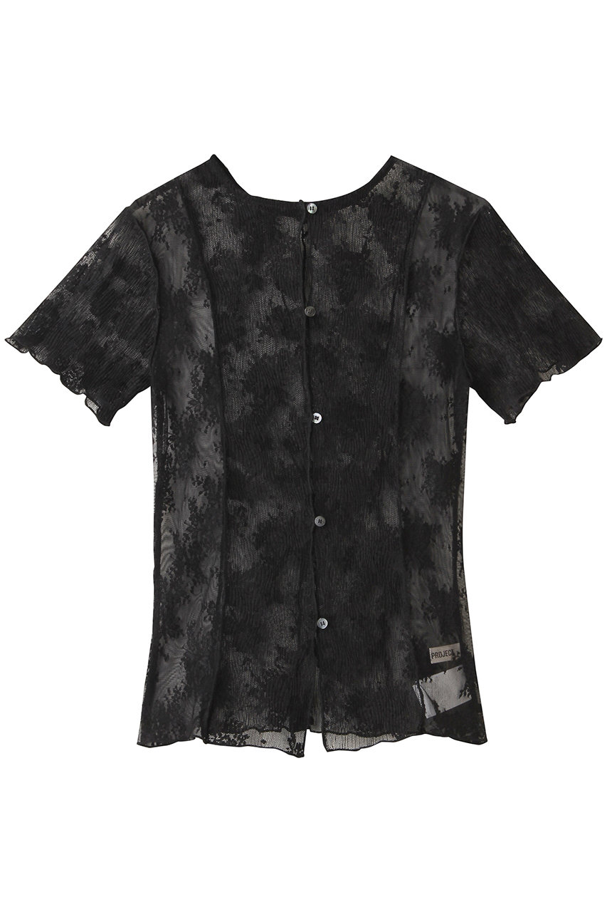 PRANK PROJECT 2WAYレースシアートップ / 2Way Lace Sheer Top (BLK(ブラック), FREE) プランク プロジェクト ELLE SHOP PRANK PROJECT 2WAYレースシアートップ / 2Way Lace Sheer Top (BLK(ブラック), FREE) プランク プロジェクト ELLE SHOP