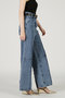 スーパーハイウエストバッグヘムファスナーデニム / Super High Waist Back Hem Zipper Denim プランク プロジェクト/PRANK PROJECT