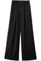 フラワービジューサテンイージーパンツ / Flower Beaded Satin Easy Pants プランク プロジェクト/PRANK PROJECT BLK(ブラック)