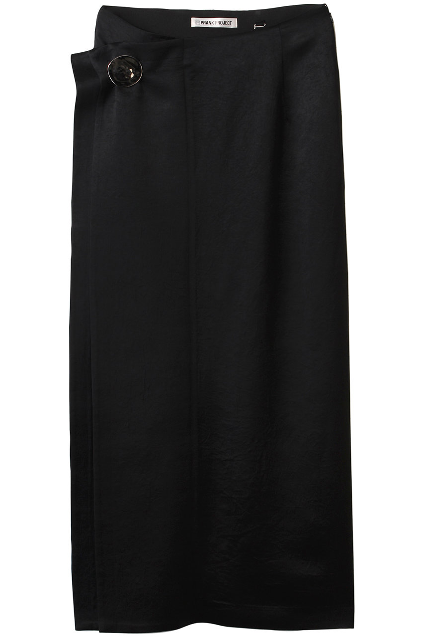 PRANK PROJECT メタルモチーフローウエストスカート / Metal Motif Low Waist Skirt (BLK(ブラック), 38) プランク プロジェクト ELLE SHOP PRANK PROJECT メタルモチーフローウエストスカート / Metal Motif Low Waist Skirt (BLK(ブラック), 38) プランク プロジェクト ELLE SHOP