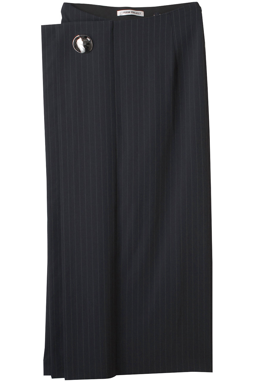 PRANK PROJECT メタルモチーフローウエストスカート / Metal Motif Low Waist Skirt (NVY(ネイビー), 36) プランク プロジェクト ELLE SHOP PRANK PROJECT メタルモチーフローウエストスカート / Metal Motif Low Waist Skirt (NVY(ネイビー), 36) プランク プロジェクト ELLE SHOP