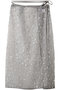 マルチエンブリッシュラップスカート / Multi-Embellished Wrap Skirt プランク プロジェクト/PRANK PROJECT GRY(グレー)