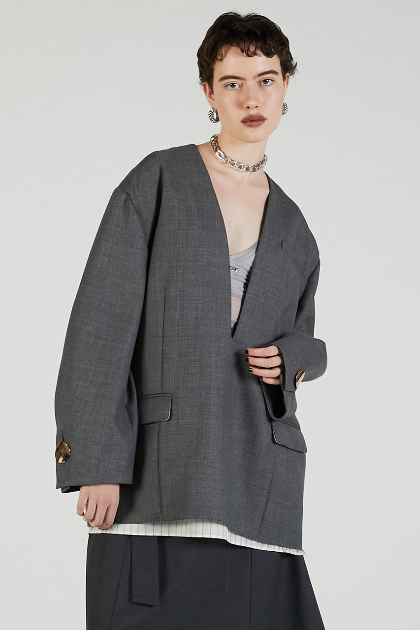 PRANK PROJECT(プランク プロジェクト)｜Vネックナロージャケットプル