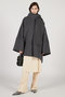 マフラー付きポンチョコート / Poncho Coat with Scarf プランク プロジェクト/PRANK PROJECT
