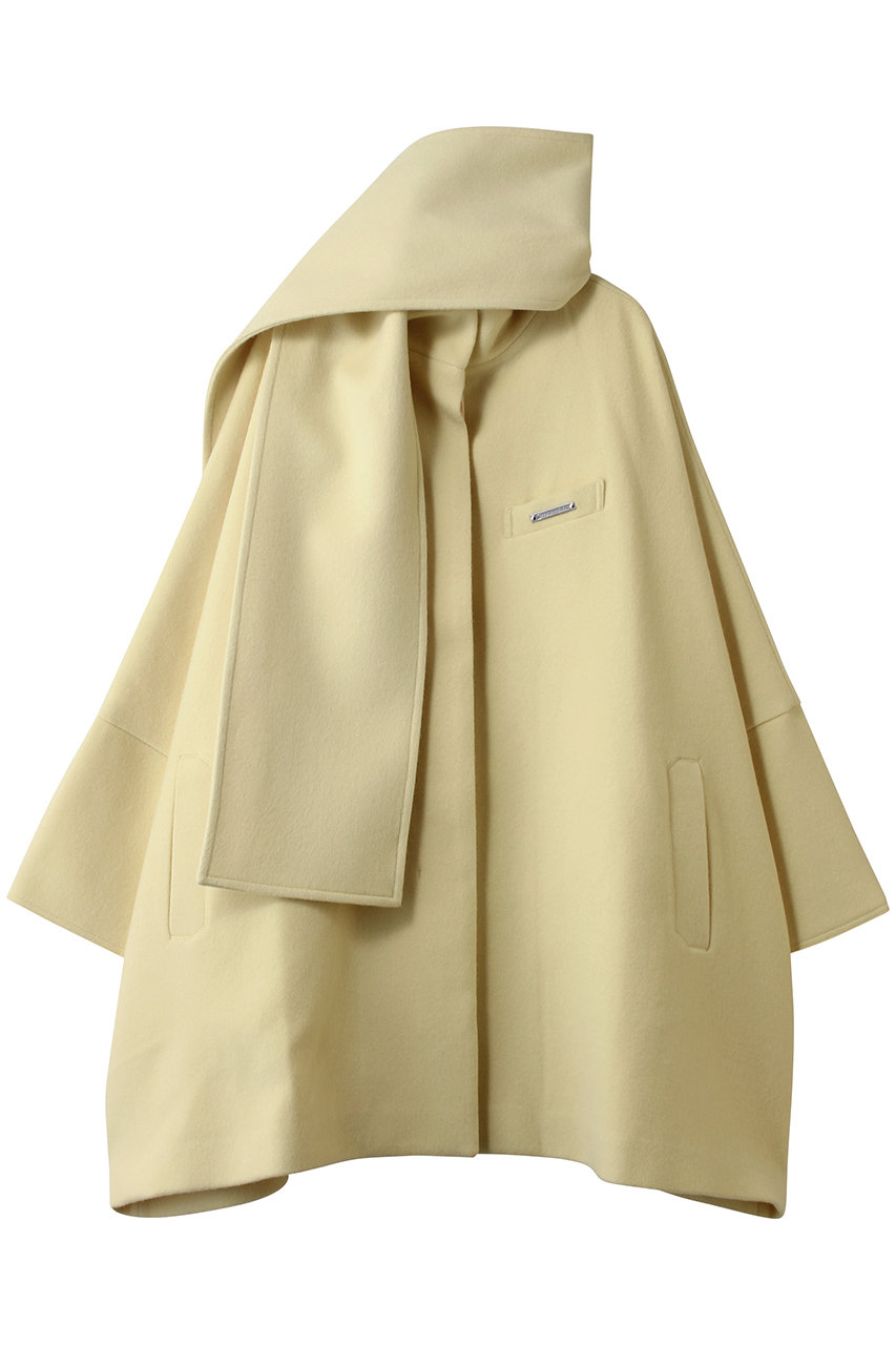 プランク プロジェクト/PRANK PROJECTのマフラー付きポンチョコート / Poncho Coat with Scarf(YEL(イエロー)/31252165102)
