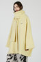 マフラー付きポンチョコート / Poncho Coat with Scarf プランク プロジェクト/PRANK PROJECT