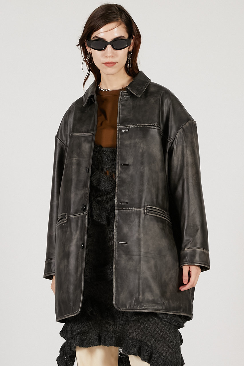 PRANK PROJECT(プランク プロジェクト)｜パディングレザーカーコート