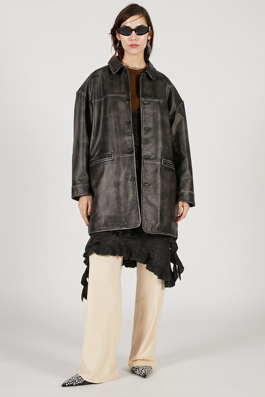 PRANK PROJECT(プランク プロジェクト)｜パディングレザーカーコート