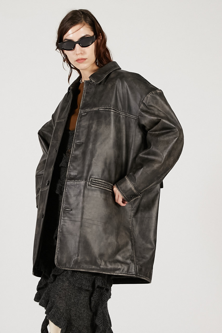 PRANK PROJECT(プランク プロジェクト)｜パディングレザーカーコート