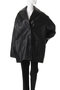 オーバーカラーシープレザージャケットコート / Overcoat Leather Jacket Coat プランク プロジェクト/PRANK PROJECT