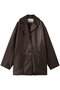 オーバーカラーシープレザージャケットコート / Overcoat Leather Jacket Coat プランク プロジェクト/PRANK PROJECT BRN(ブラウン)