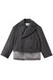 ファーレイヤードピーコート / Fur Layered Peacoat プランク プロジェクト/PRANK PROJECT GRY(グレー)