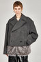 ファーレイヤードピーコート / Fur Layered Peacoat プランク プロジェクト/PRANK PROJECT