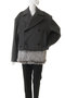 ファーレイヤードピーコート / Fur Layered Peacoat プランク プロジェクト/PRANK PROJECT