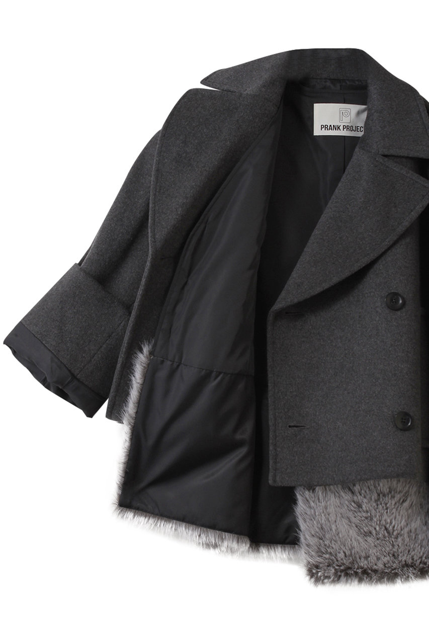 PRANK PROJECT(プランク プロジェクト)｜ファーレイヤードピーコート