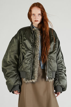 ジャケット・アウター PRANK PROJECT Wool Shaggy Blouson PRANK PROJECT Wool Shaggy Blouson