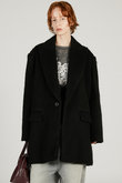 モヘアシャギーテーラードコート / Mohair Shaggy Tailored Coat