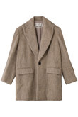 モヘアシャギーテーラードコート / Mohair Shaggy Tailored Coat