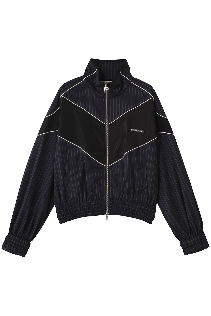 PRANK PROJECT ウーステッドトラックブルゾン / Wool Track Blouson (NVY(ネイビー), FREE) プランク プロジェクト ELLE SHOP PRANK PROJECT ウーステッドトラックブルゾン / Wool Track Blouson (NVY(ネイビー), FREE) プランク プロジェクト ELLE SHOP