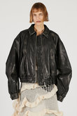 フライトレザーボンバージャケット / Flight Leather Bomber Jacket
