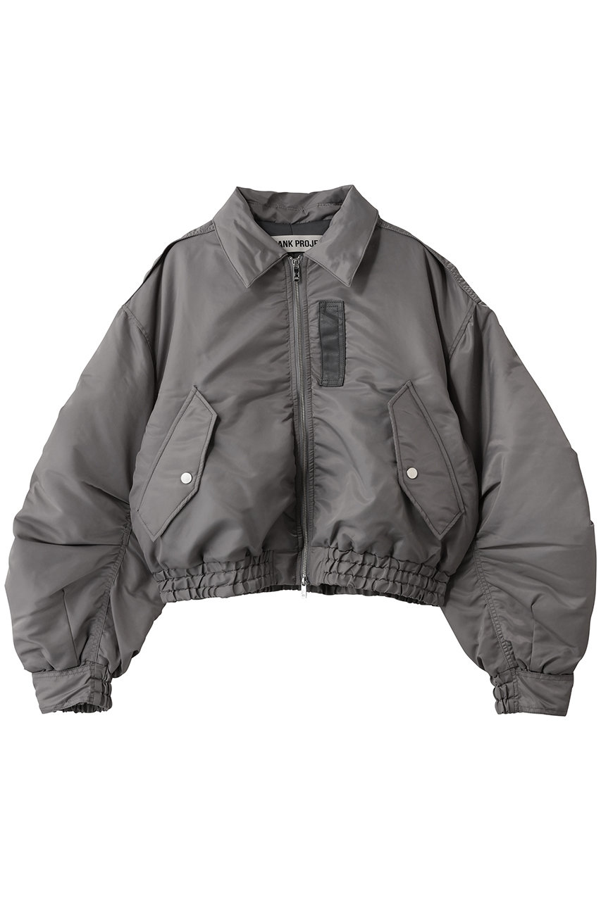 PRANK PROJECT フライトボンバージャケット / Flight Bomber Jacket (GRY(グレー), FREE) プランク プロジェクト ELLE SHOP PRANK PROJECT フライトボンバージャケット / Flight Bomber Jacket (GRY(グレー), FREE) プランク プロジェクト ELLE SHOP