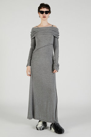 プランク プロジェクト/PRANK PROJECTのオフショルダーロングドレス / Off-the-shoulder Long Dress(110500/110503)