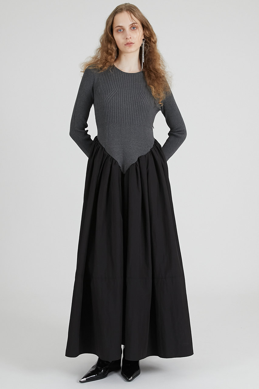 PRANK PROJECT(プランク プロジェクト)｜ニットコンビロングドレス