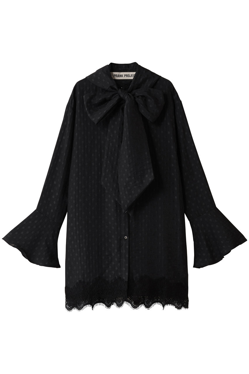 プランク プロジェクト/PRANK PROJECTのボウタイシャツ / Bow tie shirt(BLK(ブラック)/31252315104)